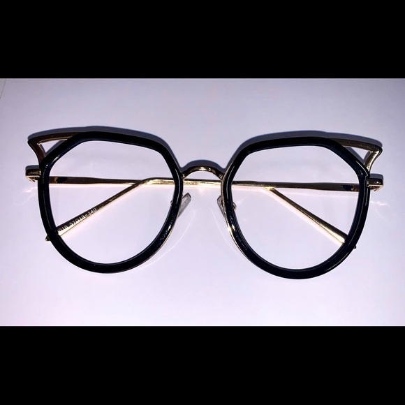 Eyeglasses, oversized, no brand-name, made for a movie, oversized catseye 🐱 - Picture 2 of 6